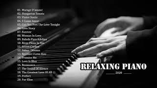 Piękne romantyczne instrumentalne piosenki miłosne Najlepsza relaksująca muzyka fortepianowa#1