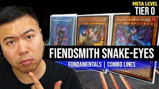 Fiendsmith Snake Eye Deck Profile Fundamental Combos Lines - Tier 0