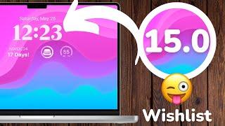 15 WISHES for macOS 15