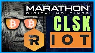 CLSK RIOT MARA Stocks Charts Analysis Small Caps Best Run?