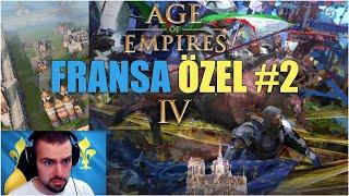 Age of Empires IV FRANSA ÖZEL S5.2 - Hızlı 2 Ana Bölge   AoE4 Fransa