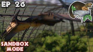 ITS A BIRD CAGE Jurassic World Evolution 2 Sandbox Mode - EP #26