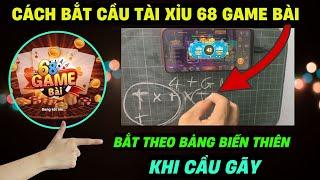 Game Bài 68  Hướng Dẫn Bắt Cầu Tài Xỉu 68 Game Bài Bắt Theo Bảng Biến Thiên - Tài Xỉu Online 68Gb