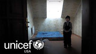 A Childs Eye View of War in Bucha Ukraine