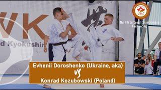 6 WKB EC Final -65 Konrad Kozubowski Poland - Evhenii Doroshenko Ukraine aka