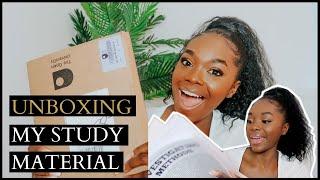 UNBOXING My Open University Study Materials  Psychology DEE100 Student