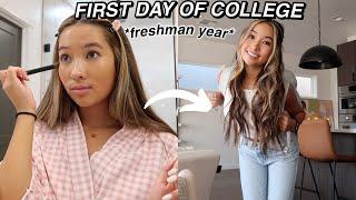 MY FIRST DAY OF COLLEGE *freshman year*  Caroline Manning