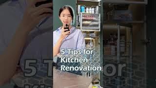 5 Tips for Kitchen Renovation#kitchen