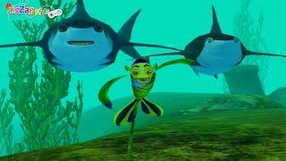 Shark Tale  Run From The Shark Brothers  Episode 3  ZigZag Kids HD
