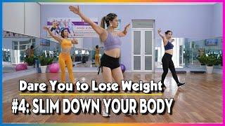 Dare You to Lose Weight #4 - Slim Down Your Body  1 Week Challenge at Home  Eva Fitness