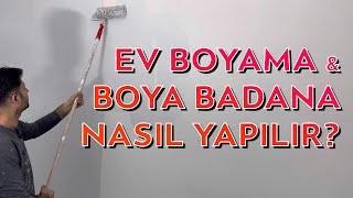 Ev Boyama & Boya Badana Nasıl Yapılır?  Profesyonel Boya 05511081885