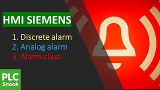 ทดลองศึกษาการทำ Alarm HMI และ PLC Siemens S7 1200