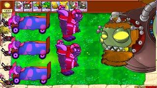 999 Chanrging Olive Gargantar and 999 Bed Cart Zombie VS Drzombos  Plants vs Zombies Hybrid Hack