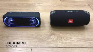 Sony srs xb 40 vs Jbl Xtreme  -binaural recording Soundcheck