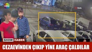 Cezaevinden çıkıp yine araç çaldılar