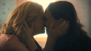 The Umbrella Academy_ Season 2 _ Kiss Scene — Sissy and Vanya Marin Ireland and Ellen Page