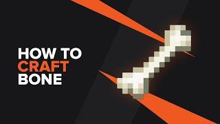 How to make a Bone in Minecraft