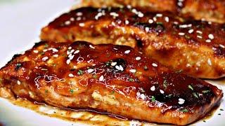 EASY Sweet & Spicy Teriyaki Salmon