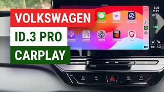 Volkswagen ID.3 Pro 2023 CARPLAY & Android AUTO How-to & Review