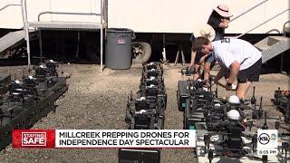 Millcreek prepping drones for its Independence Day spectacular