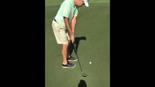 Chipping pitching and putting drill