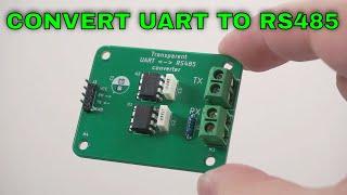 UART TTL to RS485 Converter  PCB From PCBWAY.COM