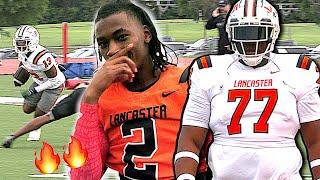Lancaster High  Texas Football   2024 Spring Game  Action Packed UTR Highlights