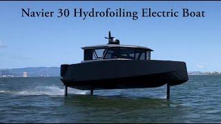 Navier 30 Hydrofoiling Electric Boat