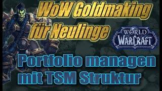 GOLD generieren mit TSM Warenkorb ManagementMeine Kupfer zum Millionär-Challenge WoW Gold Guide