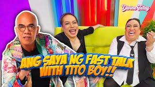 ANG FAST TALK GUESTING NAMIN NI PETITE FOR PRIDE MONTH.  DIVINE TETAY