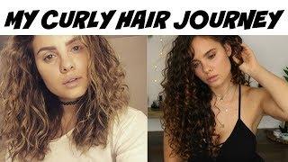 My Curly Hair Journey with pictures