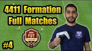 Mastering the 4411 Formation  FC 24 Custom Tactics for FUT Champions  Full Matches
