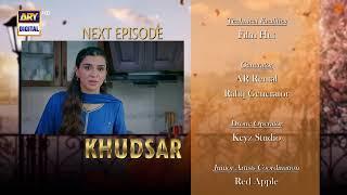 Khudsar Episode 60  Teaser  ARY Digital Drama