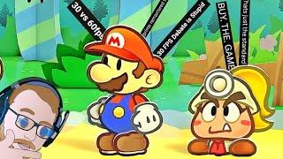 “You MUST Buy Paper Mario” - Nintendo Fanboys Lash Out at 30fps Criticism for Paper Mario Remake