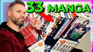 Habe BOCK 33+ Manga Haul plus Webtoons