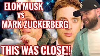 Industry Ghostwriter Reacts to Elon Musk vs Mark Zuckerberg. Epic Rap Battles of History- HAHA