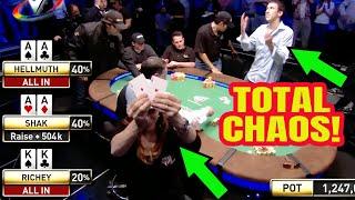 Aces vs Aces vs Kings with Phil Hellmuth  The Most Chaotic Hand in Poker History