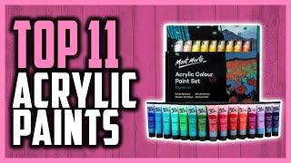 Best Acrylic Paint Reviews 2024  Top 11 Coolest Acrylic Paints For Students & Professional Artists