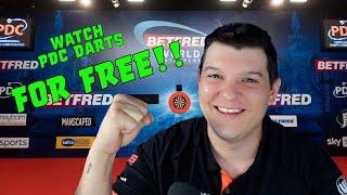 HOW TO WATCH PDC DARTS FOR FREE