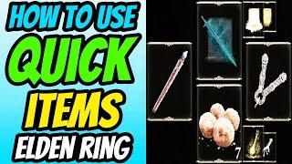 How To Equip and Use Quick Items in Elden Ring Quick Slots