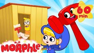 Building a Shed - Build with Mila and Morphle  Cartoons for Kids  Morphle TV