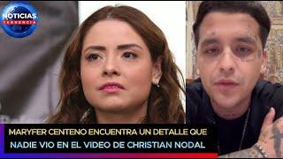 Maryfer Centeno encuentra un detalle que nadie vio en video de Christian Nodal sobre Ángela Aguilar