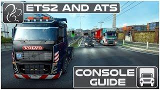 ETS2 and ATS Console Guide Fly Teleport Set Time Clear Traffic etc