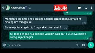 Ini alasan nya tara putusin pacar yang dia cintai Chat WA bikin baper