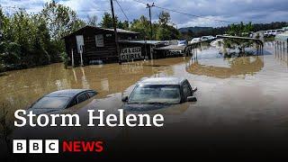 US officials fear 600 people dead from storm Helene  BBC News