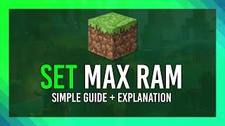 Minecraft RAM Setting the right amount  Simple Guide  Explanation