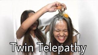 TWIN TELEPATHY CHALLENGE EKSTRIM BANGET sampai mual-mual