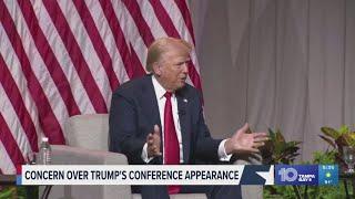 Concerns over Trumps appearance at the NABJ convention