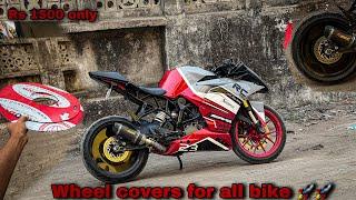 Installing Wheel covers in Ktm Rc 390  only at rs1500