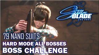 Stellar Blade PS5 -  Boss Challenge  Hard Mode   All Nano Suits